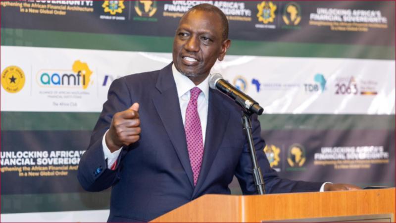 President William Ruto.